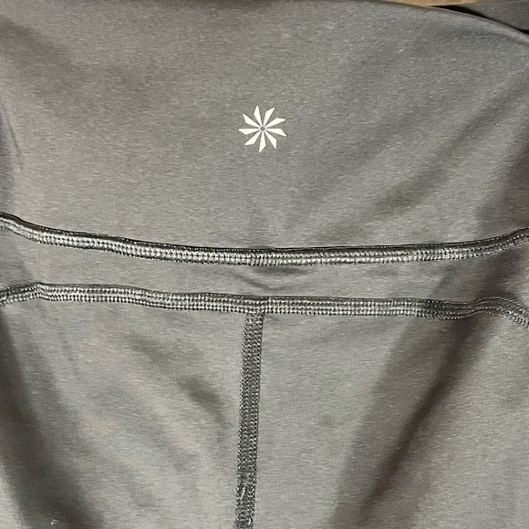 Women’s Athleta Black Capri High Rise Leggings M - Picture 4 of 7